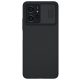 Xiaomi Redmi Note 12 Armor Case Nillkin CamShield tokkal, fekete