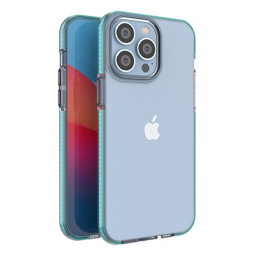 Spring Case cover gel TPU tok iPhone 14 Pro Max kék