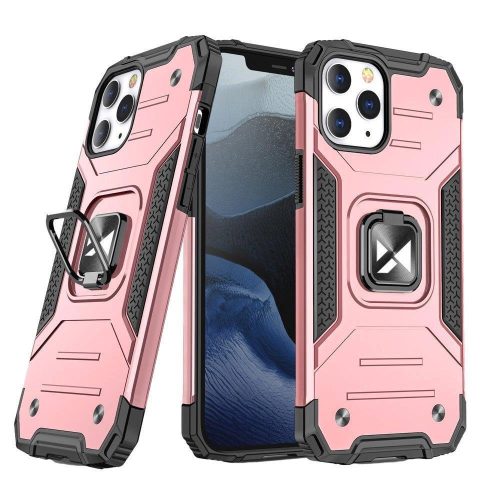 Wozinsky Armor Ring iPhone 14 Pro ütésálló hátlap, tok, arany