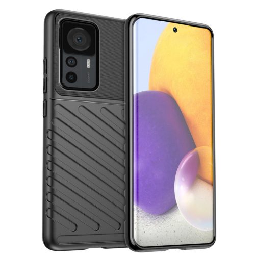 Thunder Case ütésálló tok Xiaomi 12T Pro/Xiaomi 12T, fekete