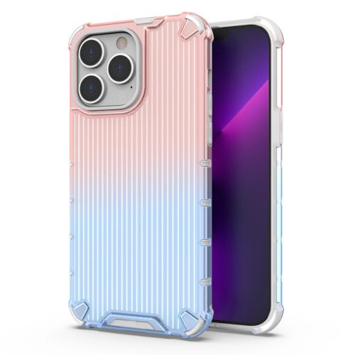 Ombre Protect tok iPhone 13 Pro, rózsaszín, kék