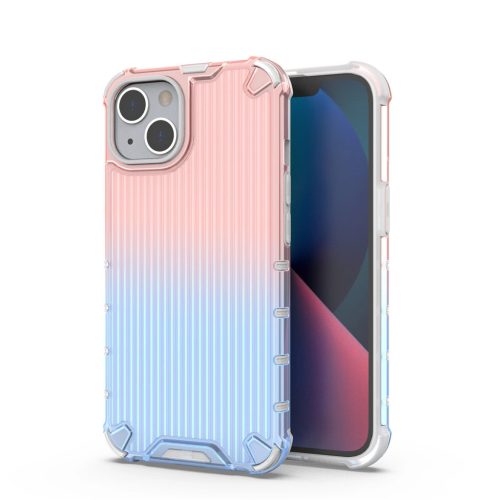 Ombre Protect tok iPhone 14 Plus rózsaszín, kék