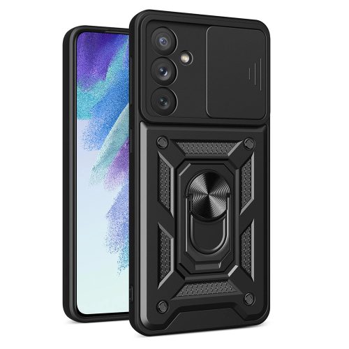 Hybrid Armor Tough Rugged Samsung Galaxy A54 5G ütésálló hátlap, tok, fekete