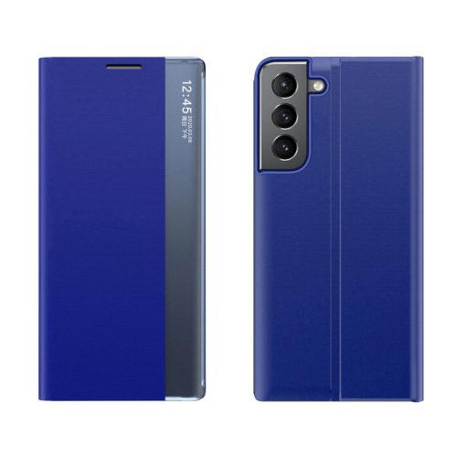 New Sleep case oldalra nyíló tok, Samsung Galaxy A54 5G, kék