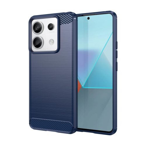 Carbon Case Xiaomi Redmi Note 13 5G hátlap, tok, kék