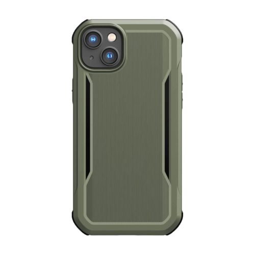 Raptic X-Doria Fort Case iPhone 14 Plus ütésálló MagSafe tok, zöld