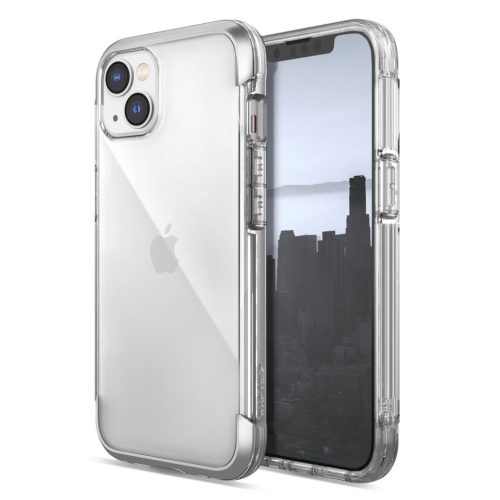 Raptic X-Doria Air Case iPhone 14 Plus ütésálló tok, ezüst