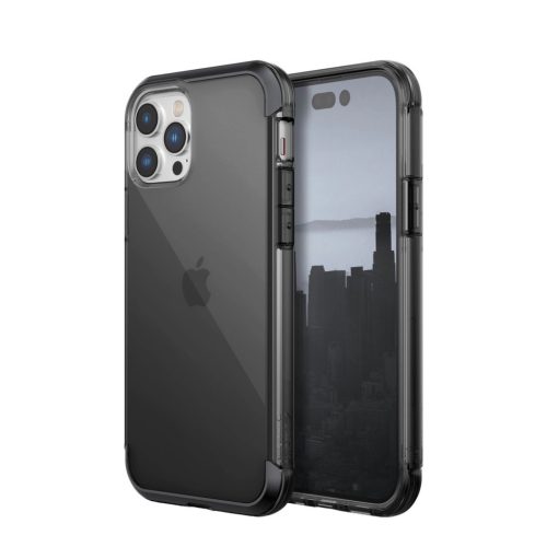 Raptic X-Doria Air Case iPhone 14 Pro Max ütésálló tok, fekete