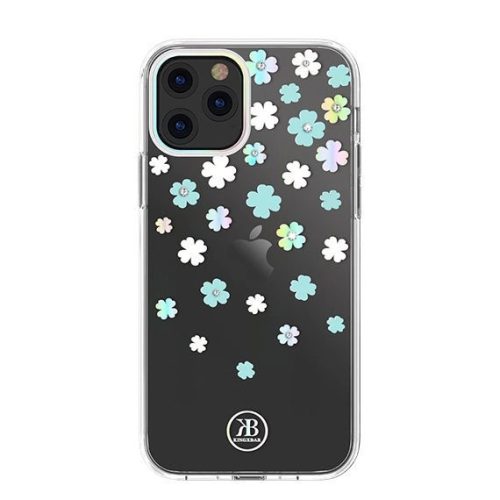 Kingxbar Lucky Series tok eredeti Swarovski kristályokkal díszített iPhone 12 mini, átlátszó