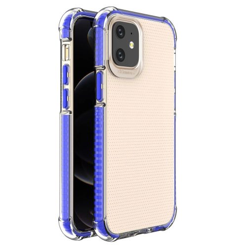 Spring Case cover gel TPU tok iPhone 12 mini, kék