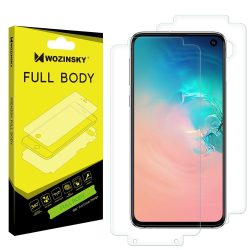   Wozinsky Samsung Galaxy S10e Full Body hydrogel Self-Repair 360° kijelző és hátlapvédő fólia, átlátszó