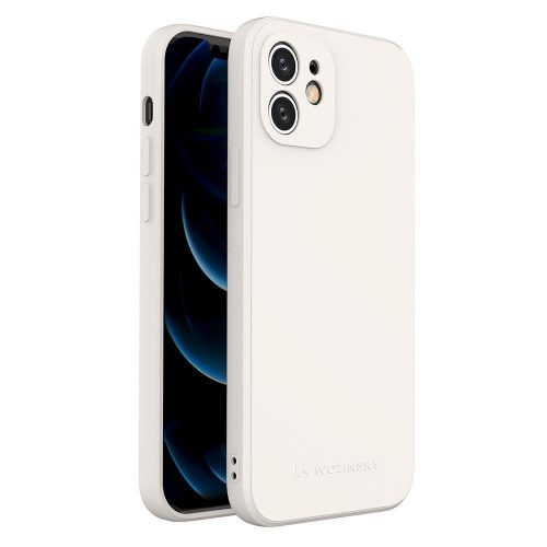 Wozinsky Silicone Case Flexible iPhone 7/8/SE 2020/2022 szilikon hátlap, tok, fehér