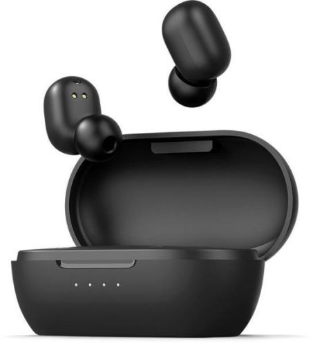 Xiaomi Haylou TWS GT1 (2022) Bluetooth 5.2 headset, fülhallgató, töltő tokkal, fekete