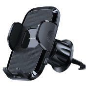   Joyroom Car Phone Clip Holder Air Vent univerzális autós telefontartó szellőzőrácsra, fekete