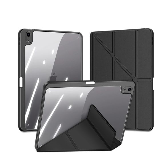 Dux Ducis Magi case iPad Air 4/5 oldalra nyíló okos tok, érintőceruza tartóval, fekete