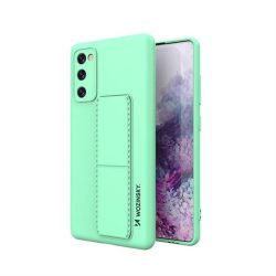   Wozinsky Kickstand Case Samsung Galaxy S20 FE 5G szilikon hátlap, tok, menta