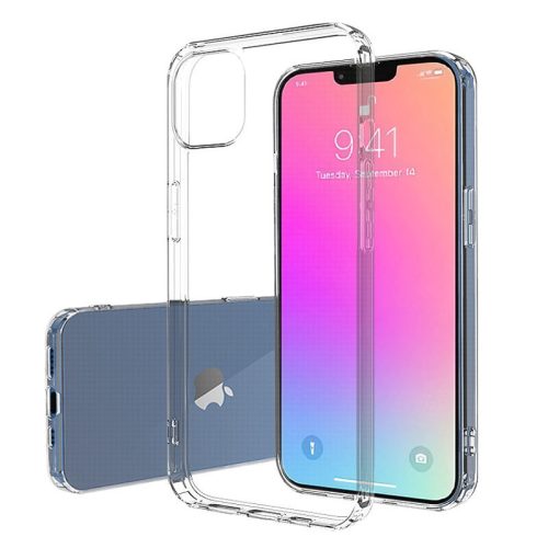 iPhone 13 Pro Slim Case 0.5mm szilikon hátlap, tok, átlátszó