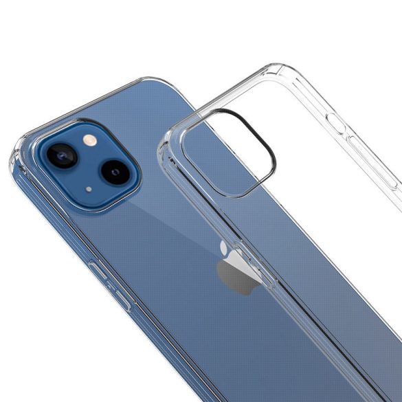 iPhone 13 Slim Case 0.5mm szilikon hátlap, tok, átlátszó