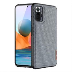   Dux Ducis Fino Xiaomi Redmi Note 10 Pro hátlap, tok, szürke