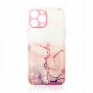 Marble Case Cover Samsung Galaxy A53 5G márvány mintás hátlap, tok, rózsaszín