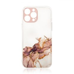   Marble Case Cover Samsung Galaxy A53 5G márvány mintás hátlap, tok, barna