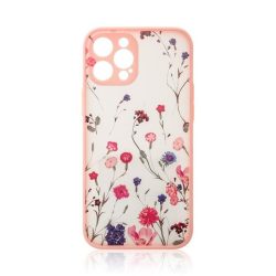   Design Case Flower Cover Samsung Galaxy A53 5G hátlap, tok, rózsaszín