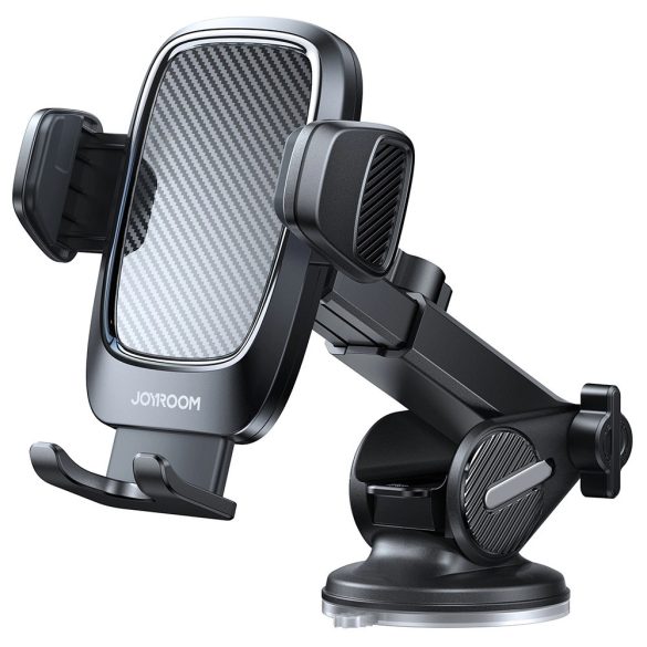 Joyroom JR-ZS350 Car Phone Holder autós telefontartó műszerfalra, szélvédőre, fekete