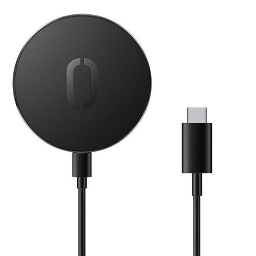 Joyroom Jr-A28 Wireless Charger Qi, MagSafe kompatibilis vezeték nélküli asztali töltő, 15W, fekete