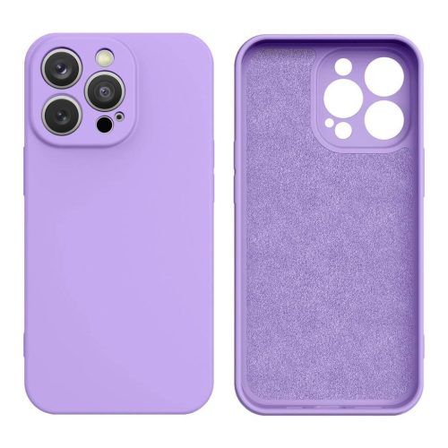 Silicone case Samsung Galaxy A34 5G hátlap, tok, lila