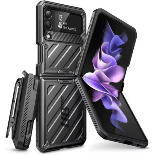 Supcase Unicorn Beetle Samsung Galaxy Z Flip 3 vízálló, ütésálló tok és előlap , fekete