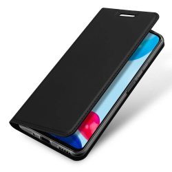   Dux Ducis Skin Pro Xiaomi Redmi Note 11S / Note 11 oldalra nyíló tok, fekete