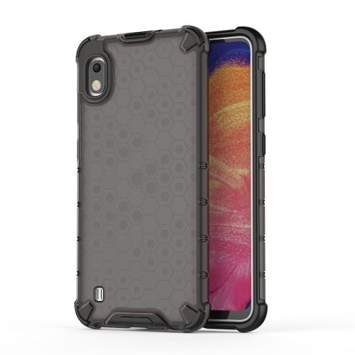 Honeycomb Case Samsung Galaxy A10 ütésálló hátlap, tok, fekete