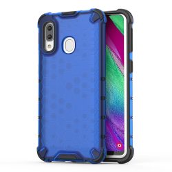   Honeycomb Case Samsung Galaxy A40 ütésálló hátlap, tok, kék