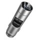 Baseus CCNLZ-0S Energy Column univerzális autós töltő és Bluetooth MP3/FM transmitter, 2xUSB, ezüst