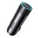 Joyroom JR-CL13 Car Charger autós szivargyújtó, 2xUSB-C, PD, 50W, fekete