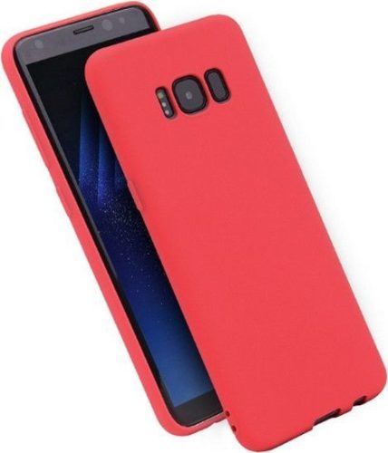 Candy Samsung Galaxy A8 Plus (2018) hátlap, tok, piros