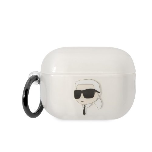 Karl Lagerfeld Airpods Pro 2 Iconic Karl Lagerfeld (KLAP2HNIKTCT) tok, átlátszó