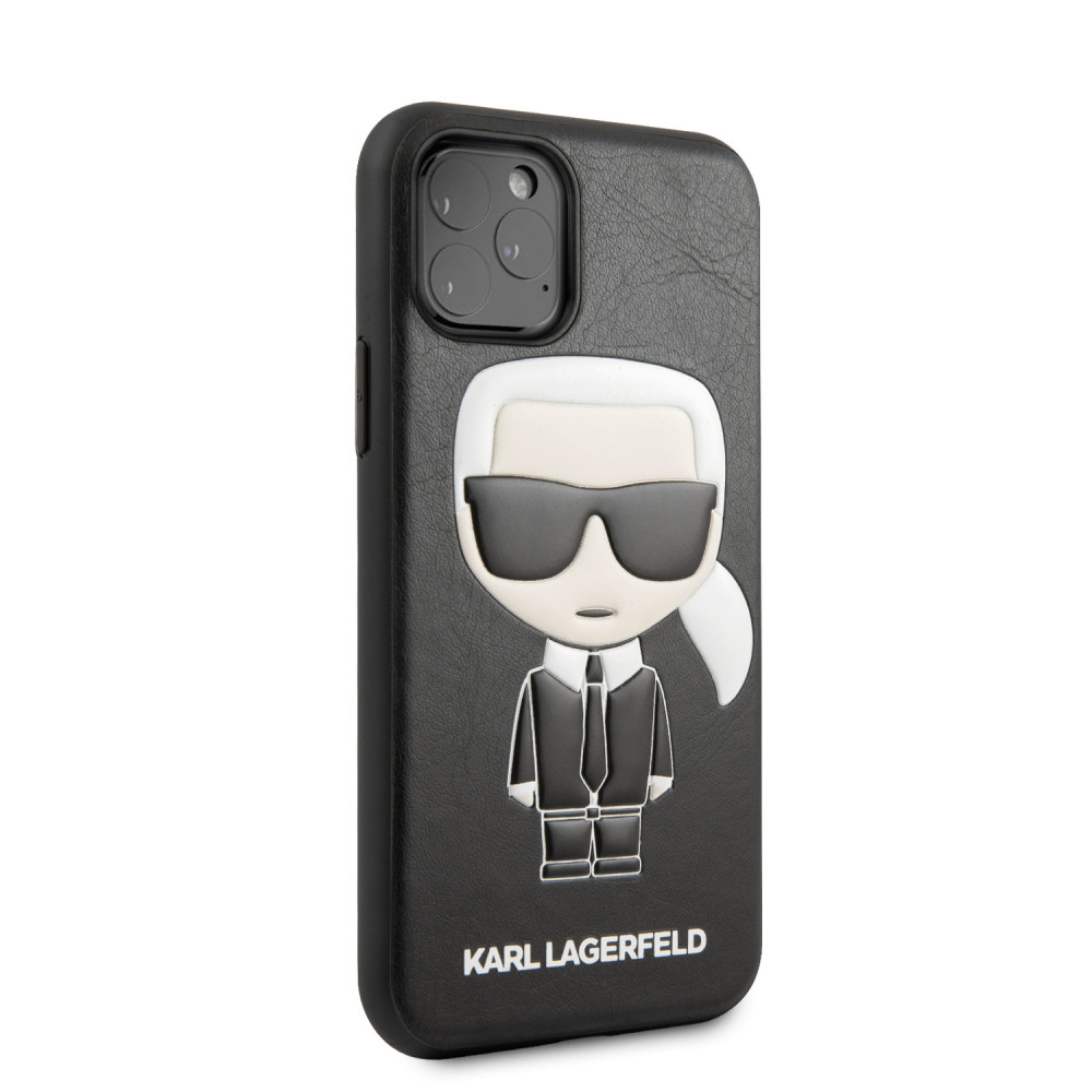 Karl Lagerfeld iPhone 11 Pro Max Embossed Cover hátlap, tok,