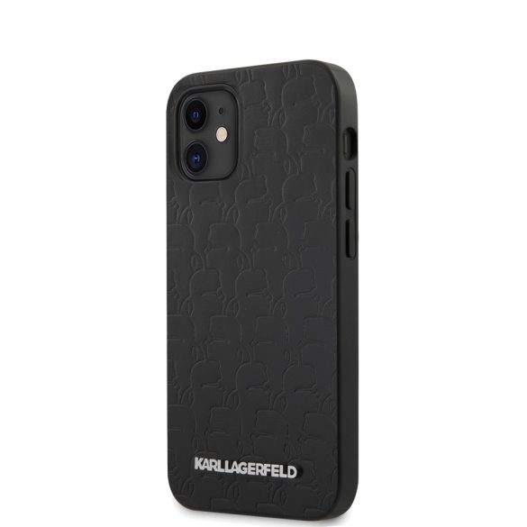 Karl Lagerfeld iPhone 12 Mini Kameo (KLHCP12SPUKBK) hátlap, tok, fekete