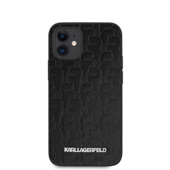 Karl Lagerfeld iPhone 12 Mini Kameo (KLHCP12SPUKBK) hátlap, tok, fekete