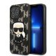 Karl Lagerfeld KLHCP13LPMNIKBK Monogram Ikonik Patch iPhone 13 Pro/13 6,1" hátlap, tok, fekete