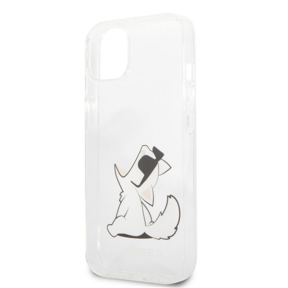 Karl Lagerfeld iPhone 13 Choupette Fun (KLHCP13MCFNRC) hátlap, tok, átlátszó