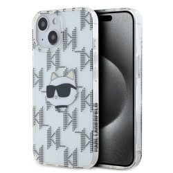   Karl Lagerfeld iPhone 15 IML Electroplated Choupette Head KLHCP15SHKLPCHT hátlap, tok, átlátszó