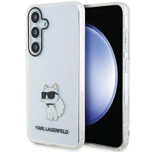 Karl Lagerfeld KLHCS24MHNCHTCT Samsung Galaxy S24 Plus (IML NFT CHOUPETTE) tok, átlátszó