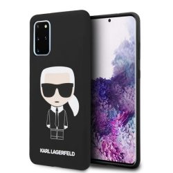   Karl Lagerfeld Samsung Galaxy S20 Ultra Silicone Karl Iconic Full Body (KLHCS69SLFKBK) hátlap, tok, fekete