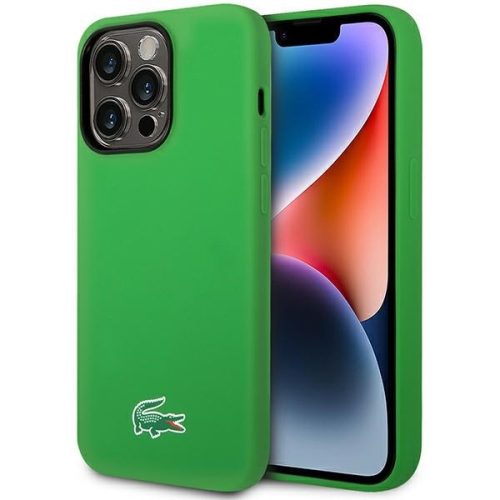 Lacoste LCHMP14LSLON iPhone 14 Pro 6.1" hátlap, tok Silicone MagSafe