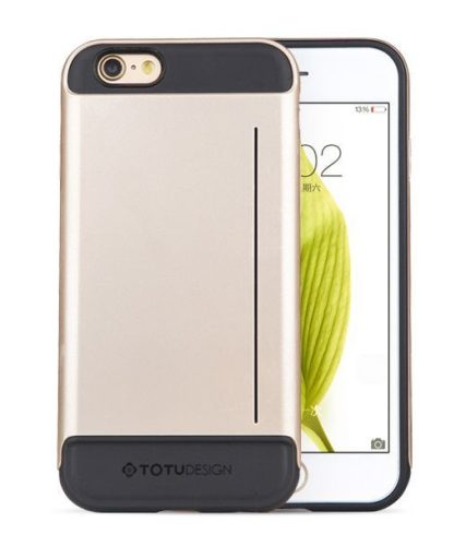 TOTU WIT SERIES for iPhone 6 tok, arany-fekete