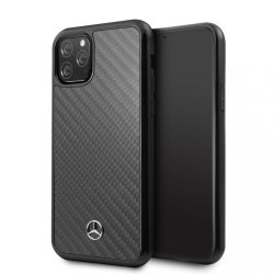   Mercedes-Benz iPhone 11 Pro Dynamic Carbon (MEHCN58RCABK) hátlap, tok, fekete