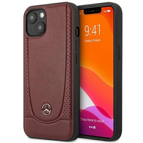 Mercedes Silicone Line hátlap, tok iPhone 14 Plus, fekete