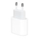 Apple gyári hálózati töltő adapter, MHJ83CH/A, USB Type-C, 20W, fehér